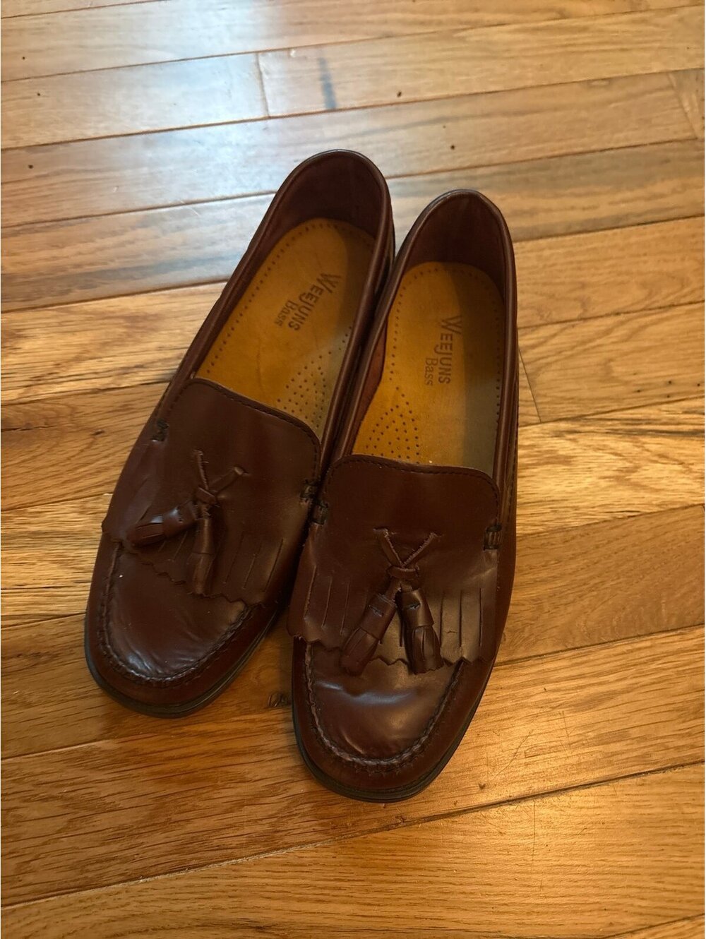 Marietta II Leather Tassel Loafers 7.5 W